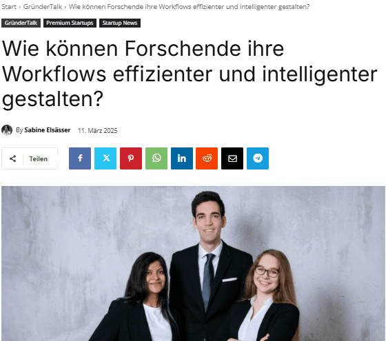 Interview mit StartupValley